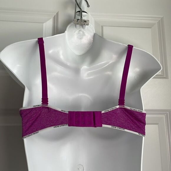 Victoria Secret Padded Perfect Coverage Bra Heather Purple 34D - Picture 5 of 13